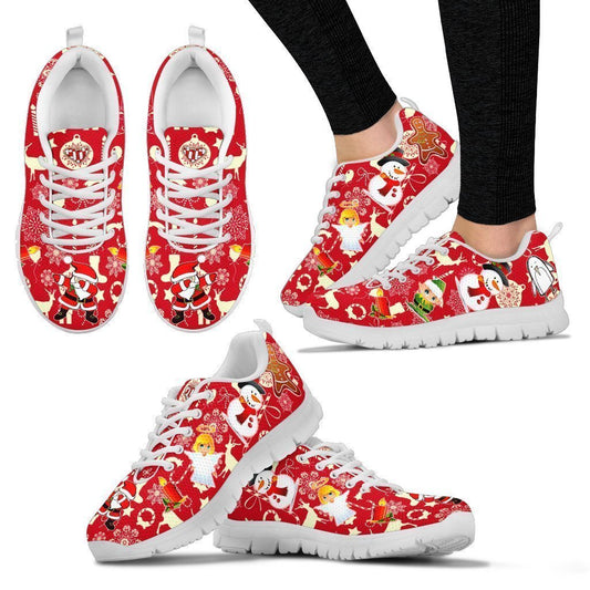 Dubbing Santa Women's Sneakers-6teenth World™-Women's Sneakers-US5 (EU35)-Vibe Cosy™