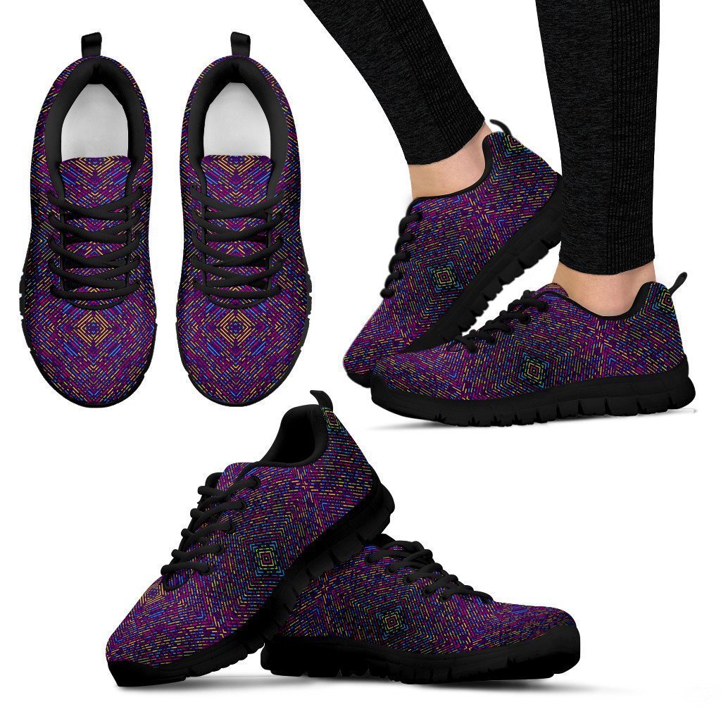 Psychedelia Women's Sneakers-6teenth World™-Women's Sneakers-US5 (EU35)-Vibe Cosy™