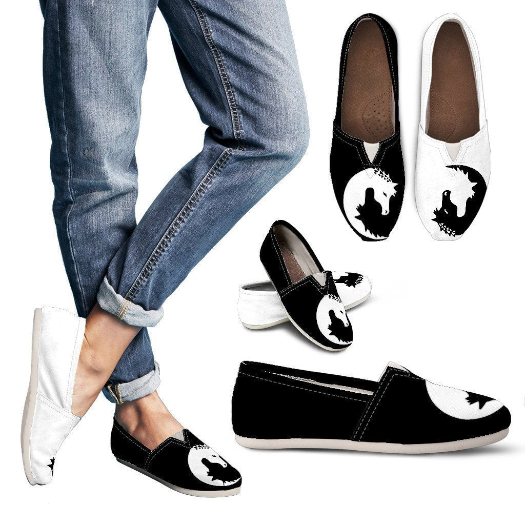 Yin Yang Horse Shoes-6teenth World™-Women's Casual Shoes-US6 (EU36)-Vibe Cosy™