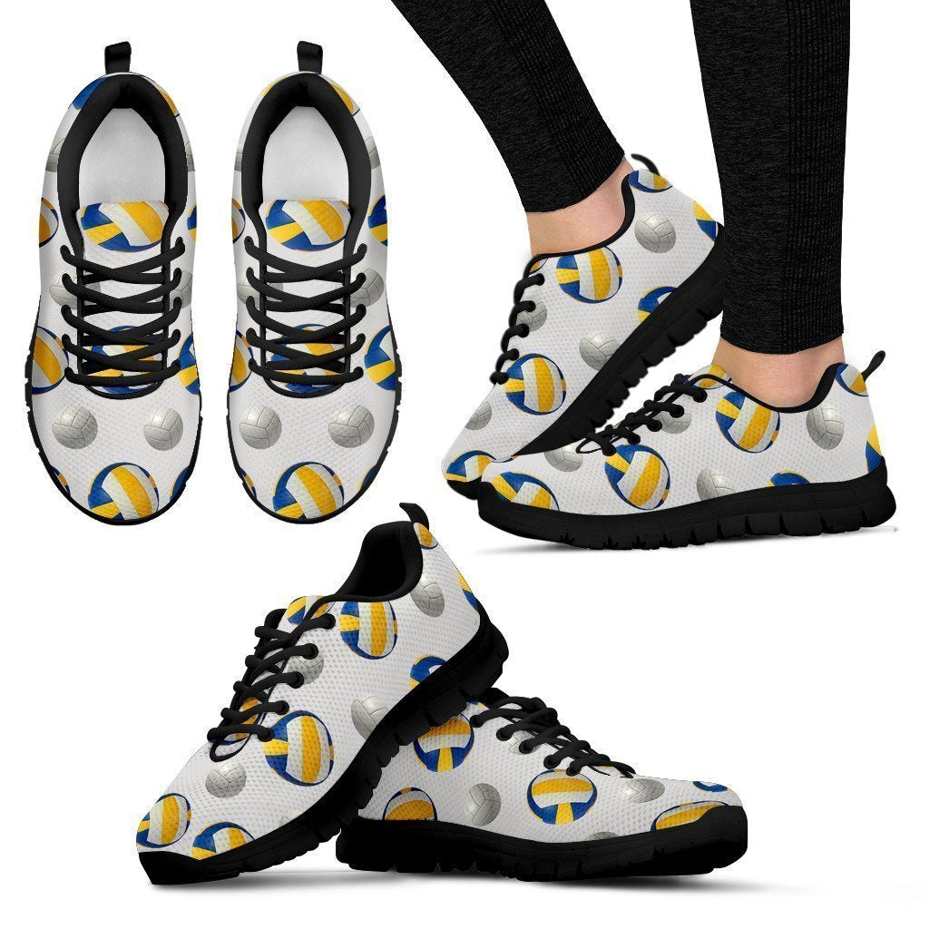 Volleyball shoes-Shoes-6teenth Outlet-Women's Sneakers - Black - Volleyball shoes-US5 (EU35)-Vibe Cosy™