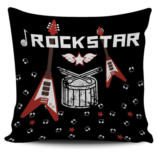 Rockstar Pillow Cover-Amaze Style™-Rockstar Pillow Cover-Vibe Cosy™