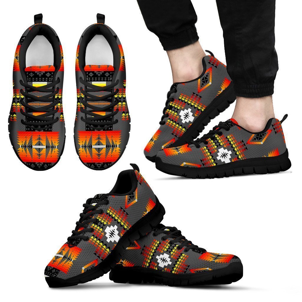 Seven Tribes Gray Sopo Men's Sneakers-6teenth World™-Men's Sneakers-US5 (EU38)-Vibe Cosy™