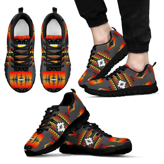 Seven Tribes Gray Sopo Men's Sneakers-6teenth World™-Men's Sneakers-US5 (EU38)-Vibe Cosy™