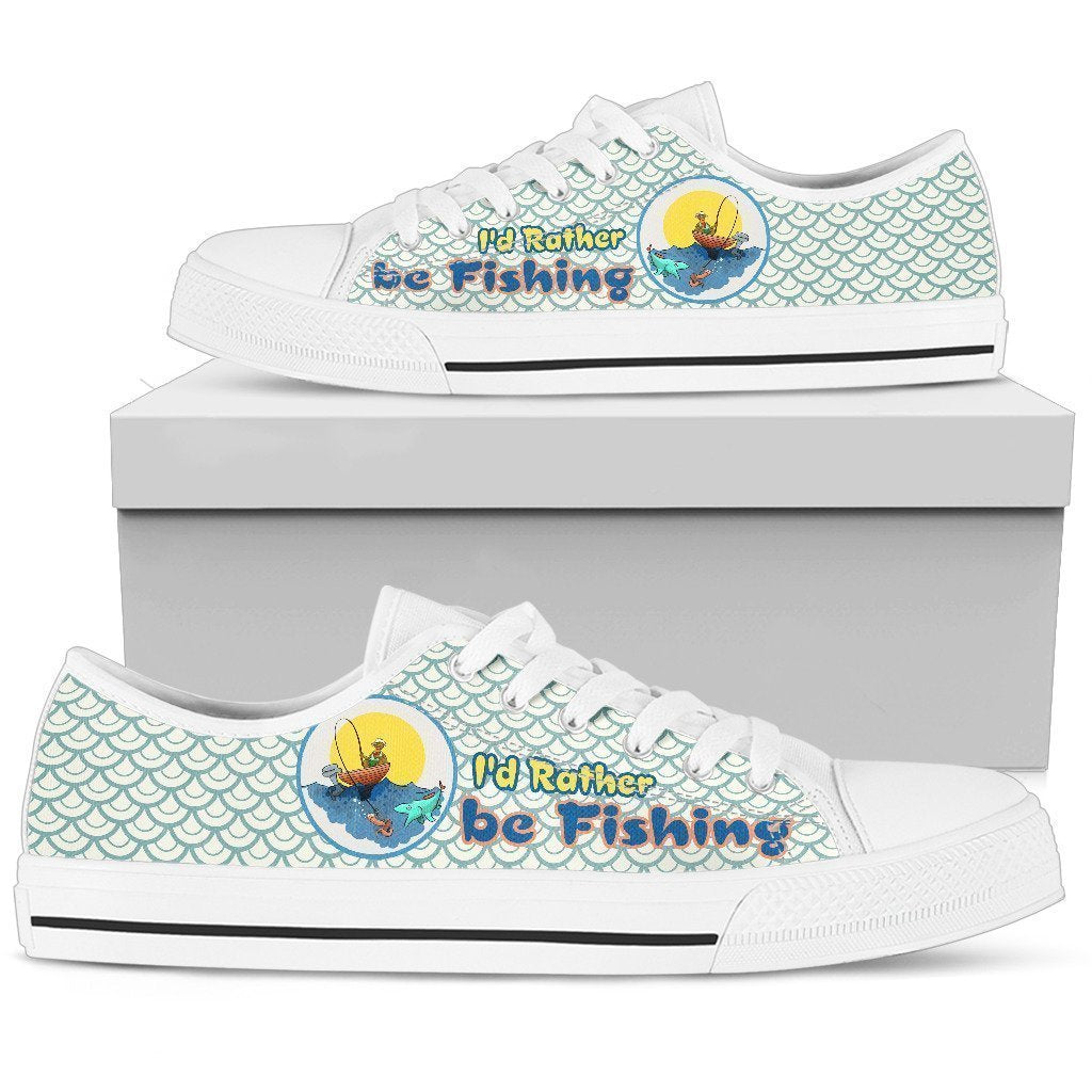 Fishing Women's Low Top Shoe-6teenth World™-Women's Low Top Shoe-US5.5 (EU36)-Vibe Cosy™