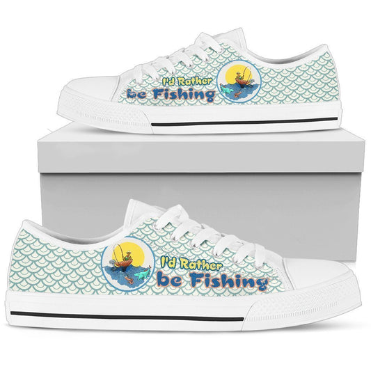 Fishing Women's Low Top Shoe-6teenth World™-Women's Low Top Shoe-US5.5 (EU36)-Vibe Cosy™