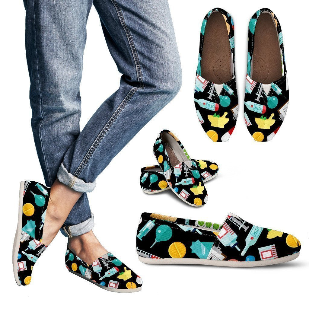 Pharmacy Technician Women's Casual Shoes-6teenth World™-Women's Casual Shoes-US6 (EU36)-Vibe Cosy™