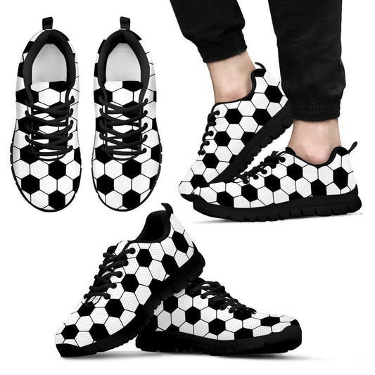 Soccer socks-Shoes-6teenth Outlet-Men's Sneakers - Black - Soccer socks-US5 (EU38)-Vibe Cosy™
