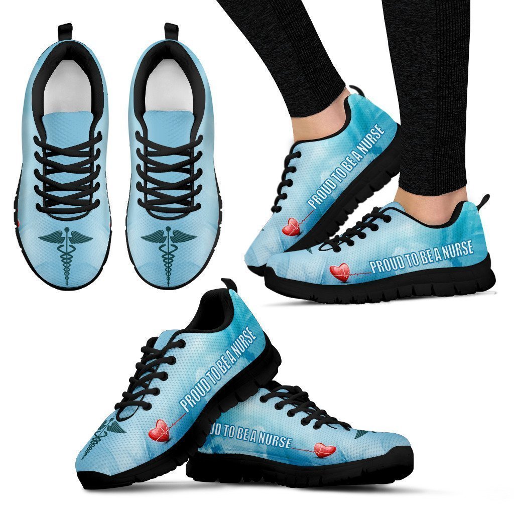 Nurse Sneakers - Black / Women-6teenth World™-Women's Sneakers-US5 (EU35)-Vibe Cosy™