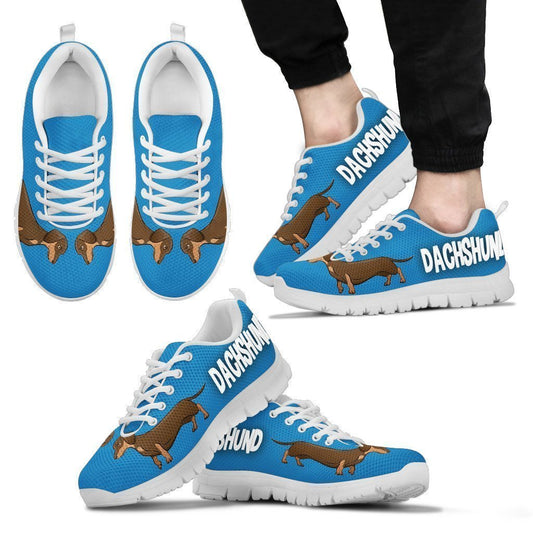Sneakers For Dachshund Lover men's Sneakers-6teenth World™-Men's Sneakers-US5 (EU38)-Vibe Cosy™