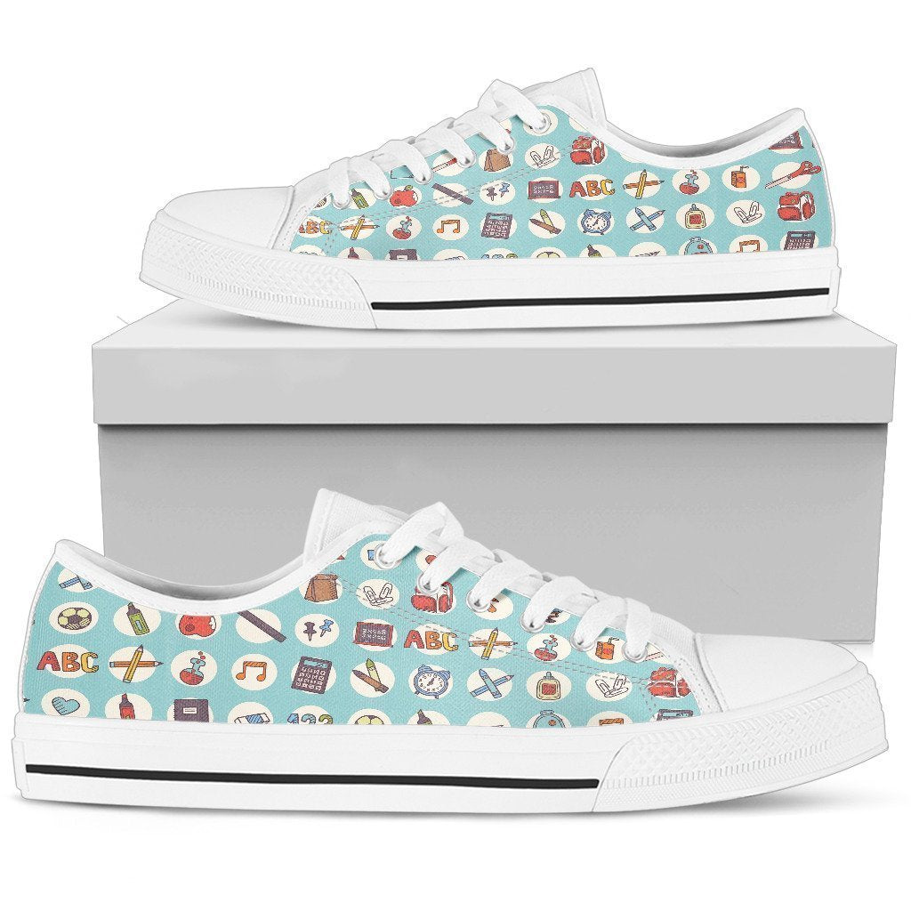 Back To School Men Low Top-6teenth World™-Women's Low Top Shoe-US5.5 (EU36)-Vibe Cosy™