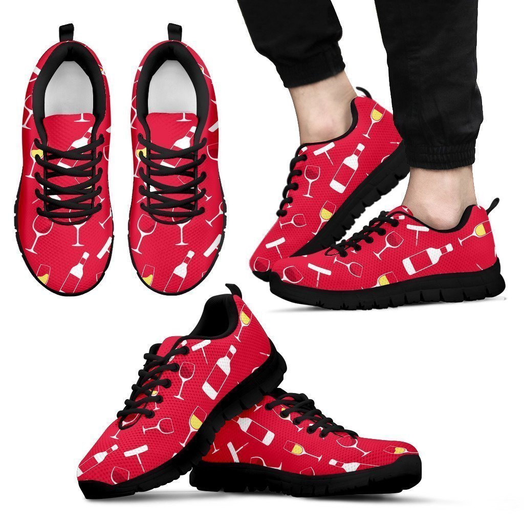 Wine Shoes-shoes-6teenth Outlet-Men's Sneakers - Black - Wine Shoes-US5 (EU38)-Vibe Cosy™