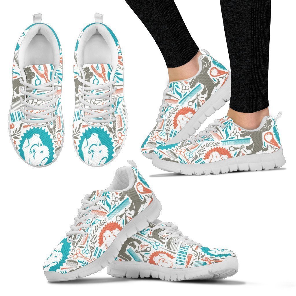 Dog Grooming Women's Sneakers-6teenth World™-Women's Sneakers-US5 (EU35)-Vibe Cosy™