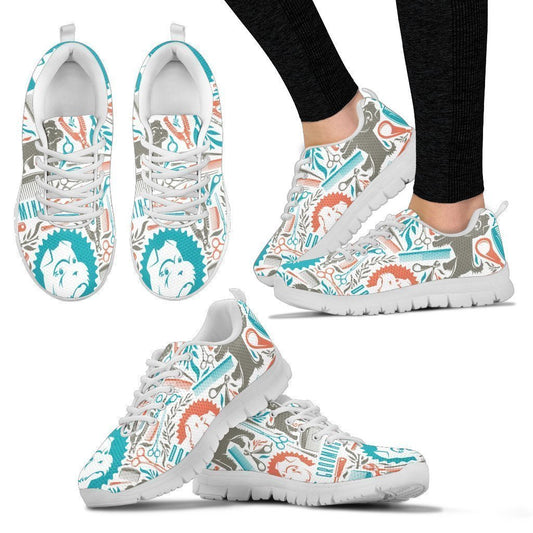 Dog Grooming Women's Sneakers-6teenth World™-Women's Sneakers-US5 (EU35)-Vibe Cosy™