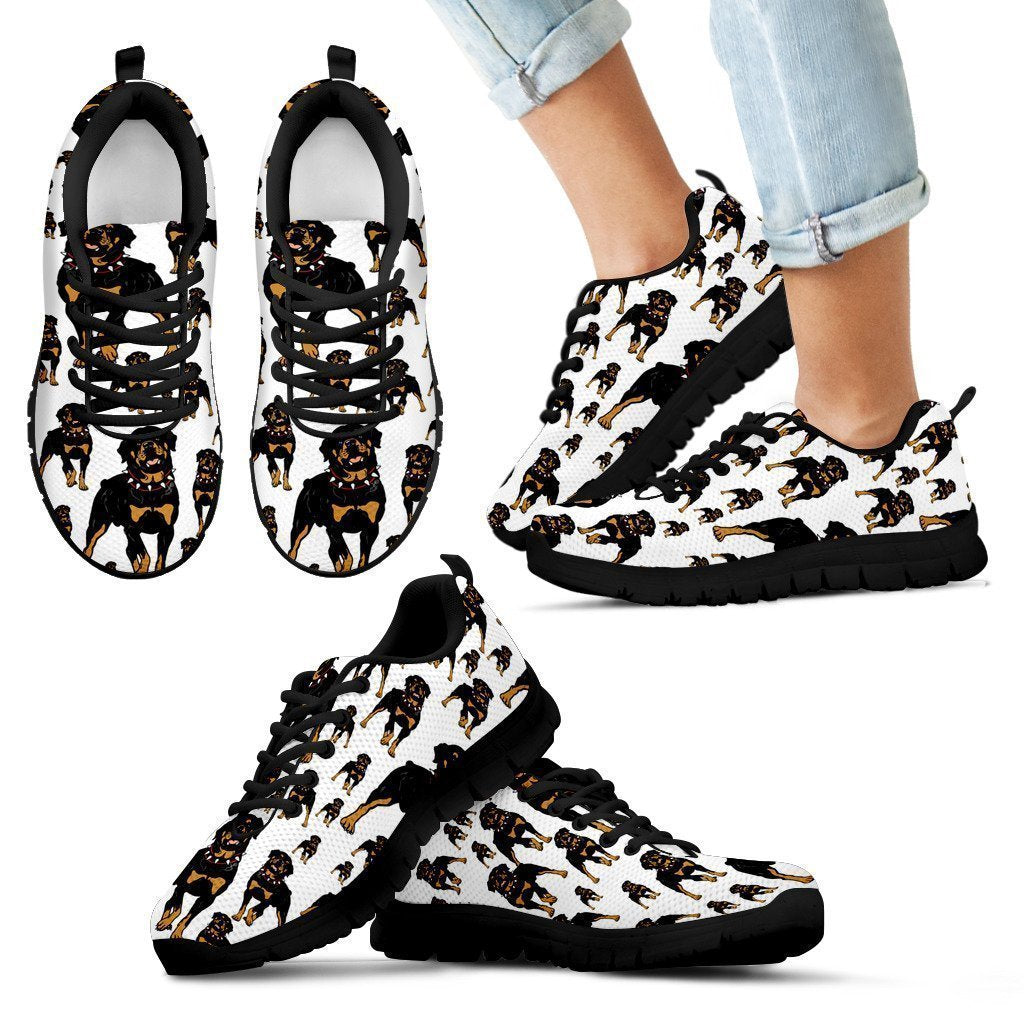Rottweilers Dog Kid's Sneakers-6teenth World™-Kid's Sneakers-11 CHILD (EU28)-Vibe Cosy™