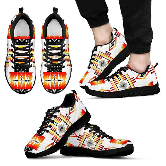 Seven Tribes White Sopo Men Sneakers-6teenth World™-Men's Sneakers-US5 (EU38)-Vibe Cosy™