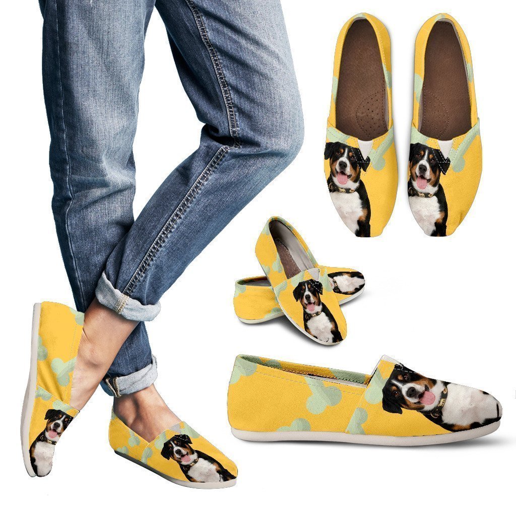 dog casual yellow Women's Casual Shoes-6teenth World™-Women's Casual Shoes-US6 (EU36)-Vibe Cosy™