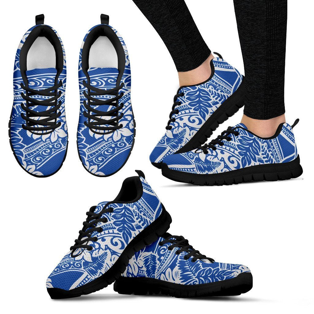 Poly Tribal Sneakers 31 - AH - J9-SNEAKERS-Alohawaii-Women's Sneakers-US5 (EU35)-Black-Vibe Cosy™