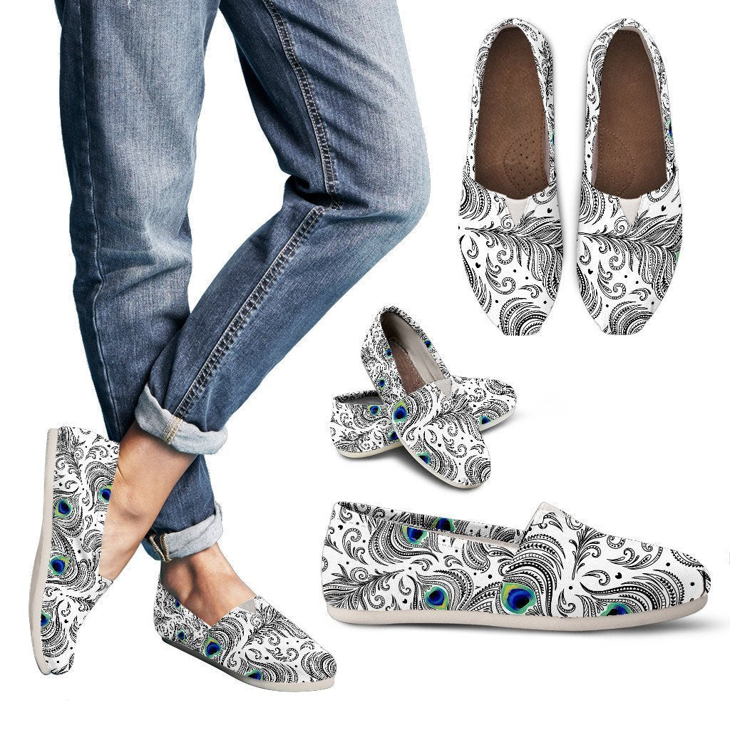 White Peacock Women's Casual Shoes-6teenth World™-Women's Casual Shoes-US6 (EU36)-Vibe Cosy™