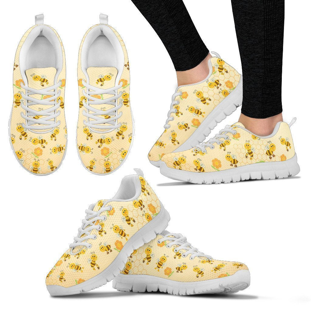 Bee Women's Sneakers-6teenth World™-Women's Sneakers-US5 (EU35)-Vibe Cosy™