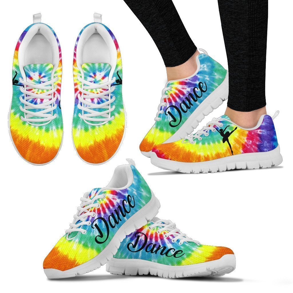 DANCE TIE DYE Women's Sneakers-6teenth World™-Women's Sneakers-US5 (EU35)-Vibe Cosy™