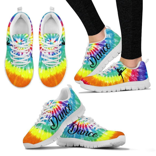 DANCE TIE DYE Women's Sneakers-6teenth World™-Women's Sneakers-US5 (EU35)-Vibe Cosy™