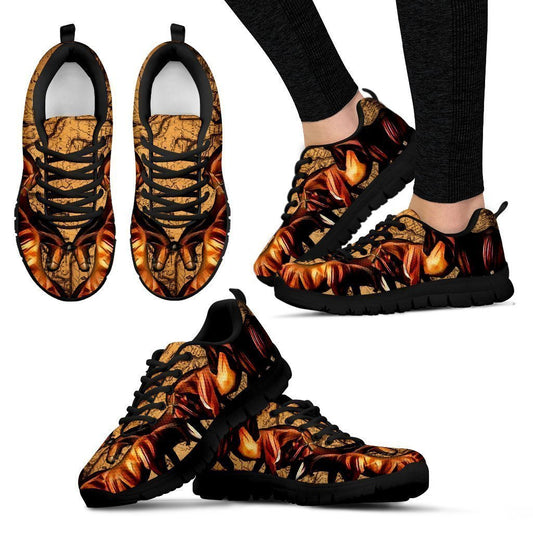 Horse Black Women's Sneakers-6teenth World™-Women's Sneakers-US5 (EU35)-Vibe Cosy™