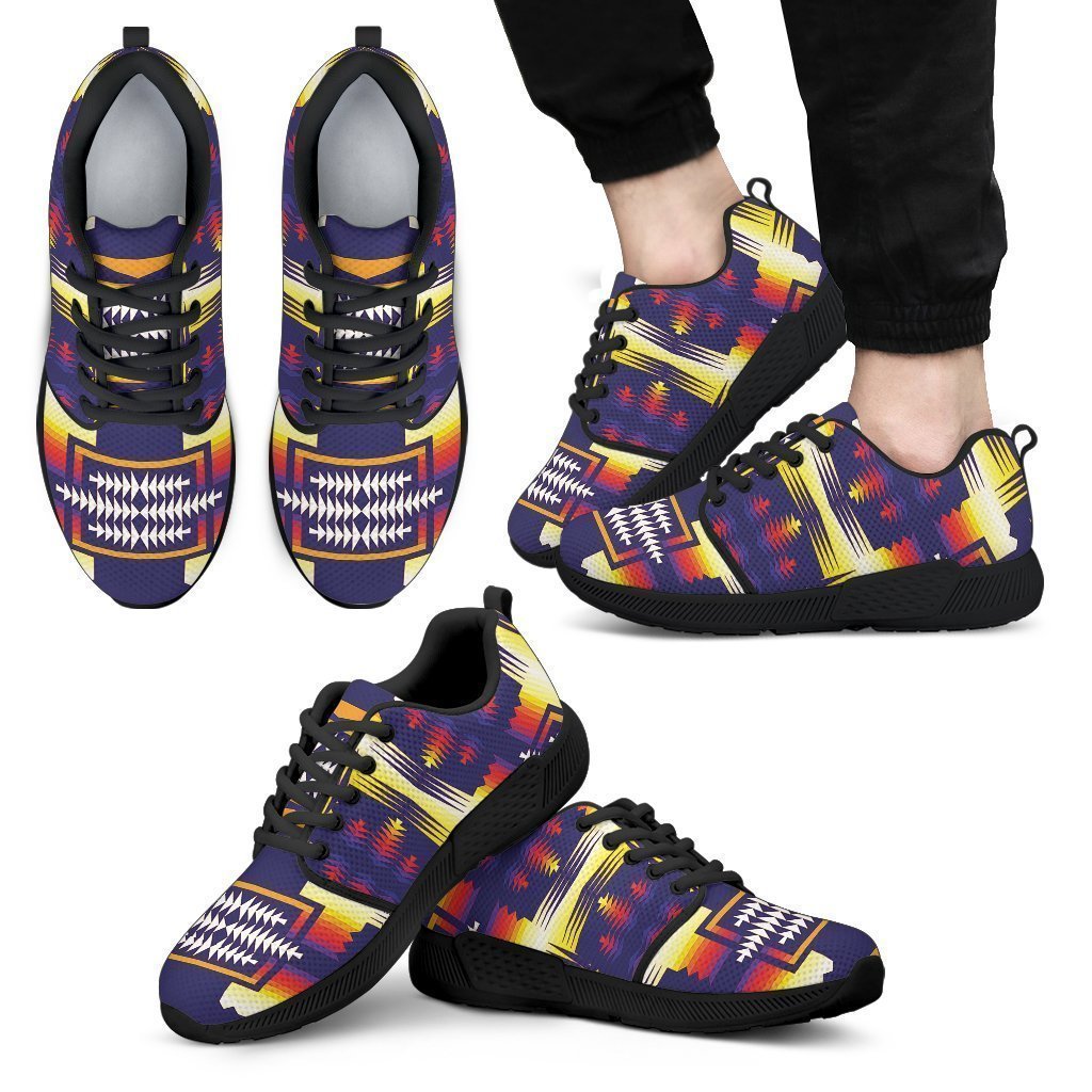 Southwest Rainbow Sage Sopo Men's Athletic Sneakers-6teenth World™-Men's Athletic Sneakers-US5 (EU38)-Vibe Cosy™