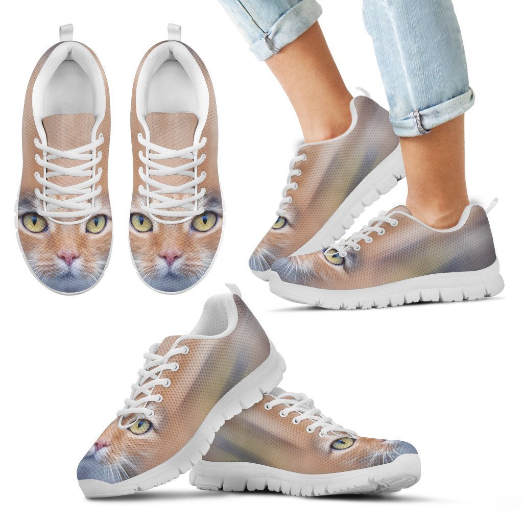 Kid's Sneakers cat face-6teenth World™-Kid's Sneakers-11 CHILD (EU28)-Vibe Cosy™