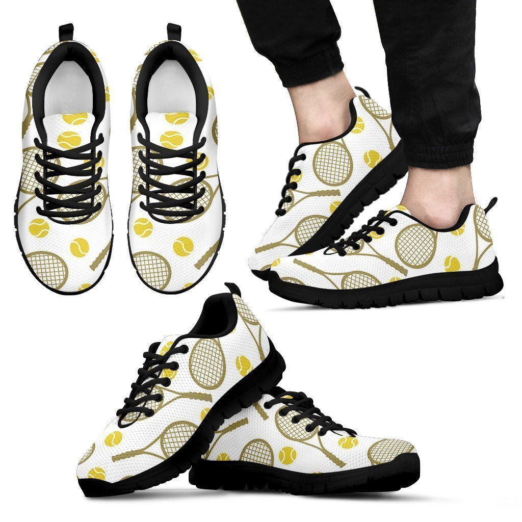 Tennis Shoes-shoes-6teenth Outlet-Men's Sneakers - Black - Tennis Shoes-US5 (EU38)-Vibe Cosy™