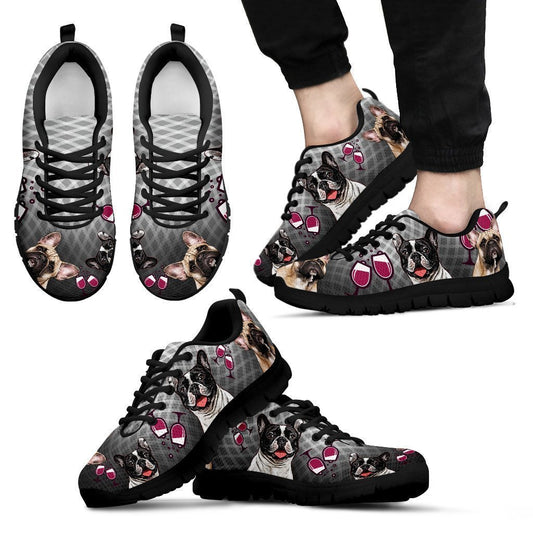 FRENCH BULLDDOG men's Sneakers-6teenth World™-Men's Sneakers-US5 (EU38)-Vibe Cosy™