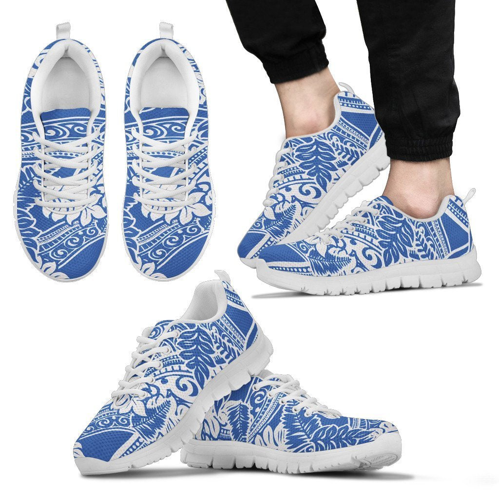 Poly Tribal Sneakers 31 - AH - J9-SNEAKERS-Alohawaii-Men's Sneakers-US5 (EU38)-White-Vibe Cosy™