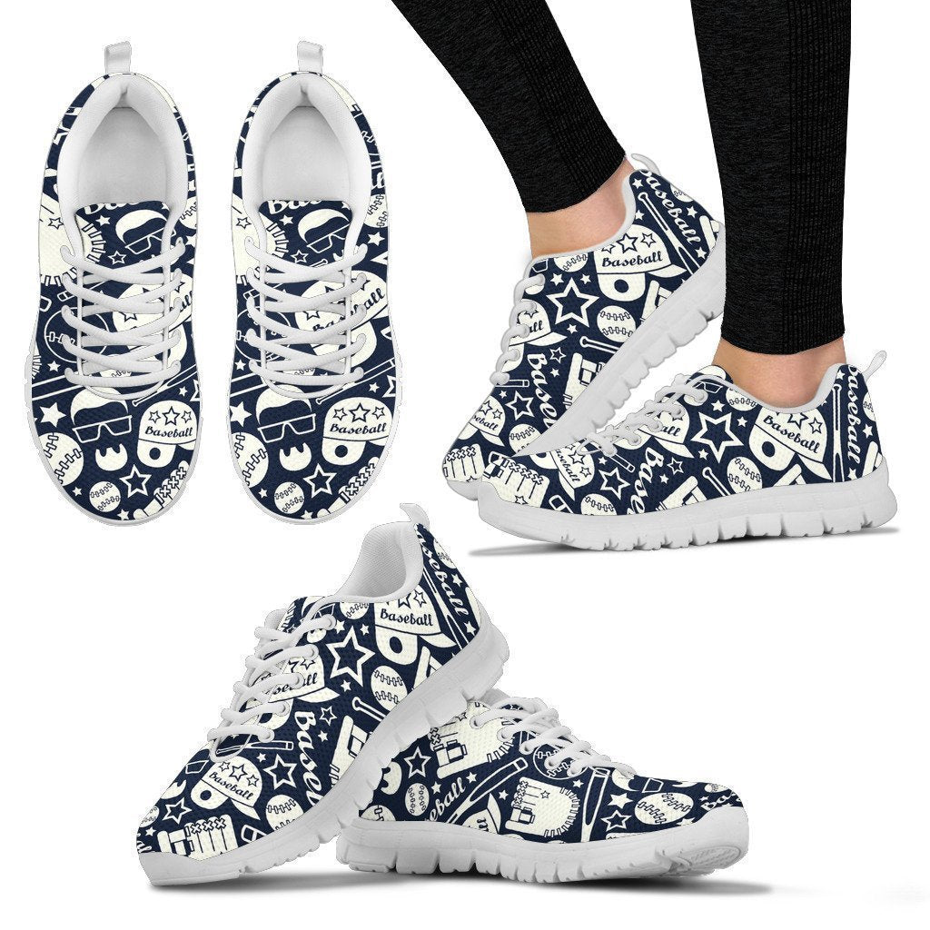 Baseball Women's Sneakers-6teenth World™-Women's Sneakers-US5 (EU35)-Vibe Cosy™