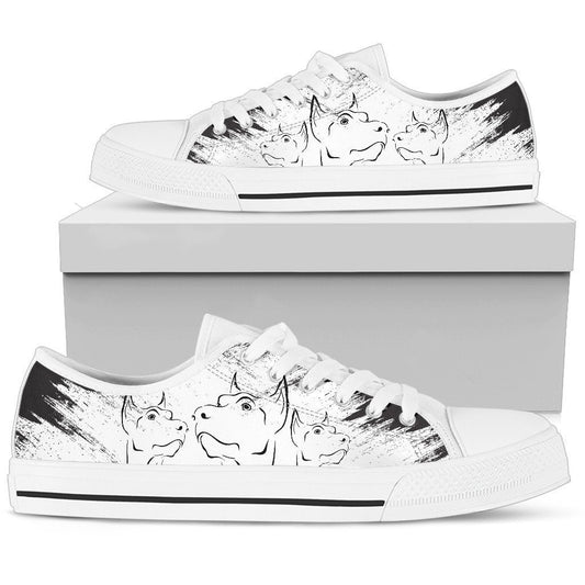 Doberman Women's Low Top Shoe-6teenth World™-Women's Low Top Shoe-US5.5 (EU36)-Vibe Cosy™