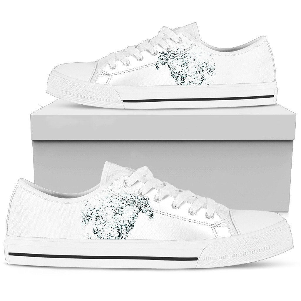 White Horse Women's Low Top Shoe-6teenth World™-Women's Low Top Shoe-US5.5 (EU36)-Vibe Cosy™