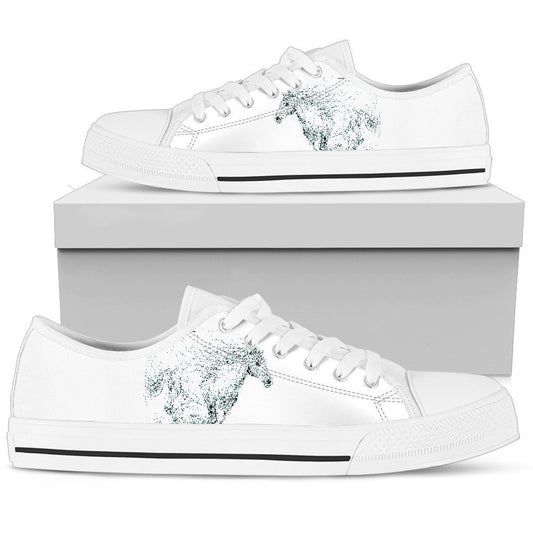White Horse Women's Low Top Shoe-6teenth World™-Women's Low Top Shoe-US5.5 (EU36)-Vibe Cosy™
