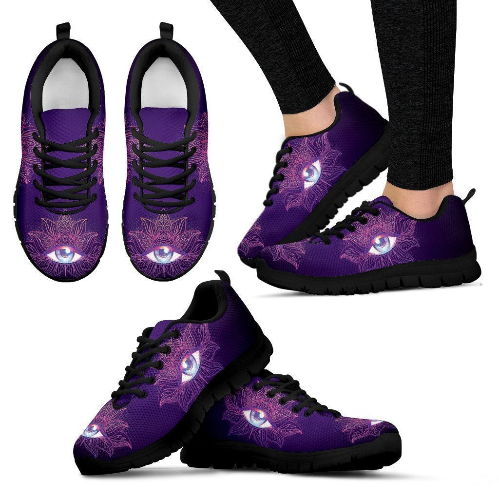 Eye Purple Women's Sneakers-6teenth World™-Women's Sneakers-US5 (EU35)-Vibe Cosy™