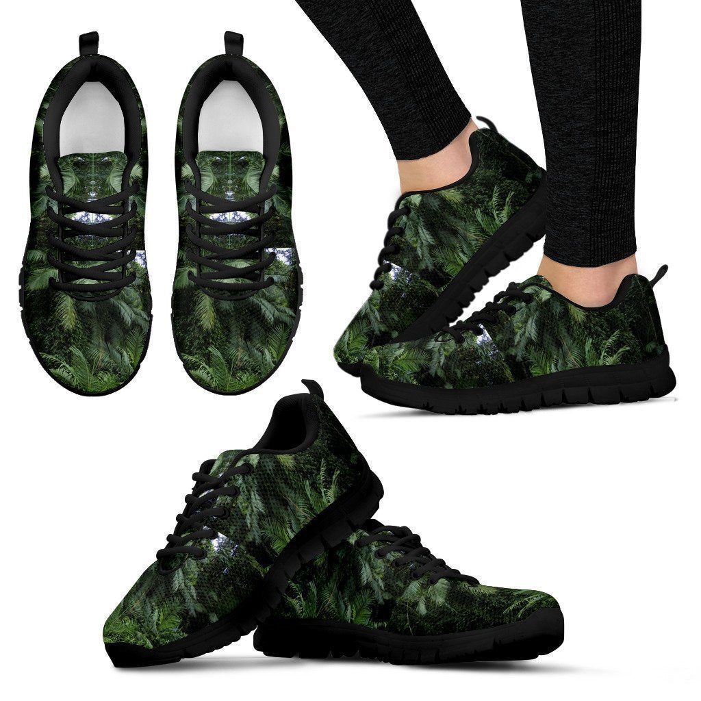 Dark green/Black sole Women's Sneakers-6teenth World™-Women's Sneakers-US5 (EU35)-Vibe Cosy™
