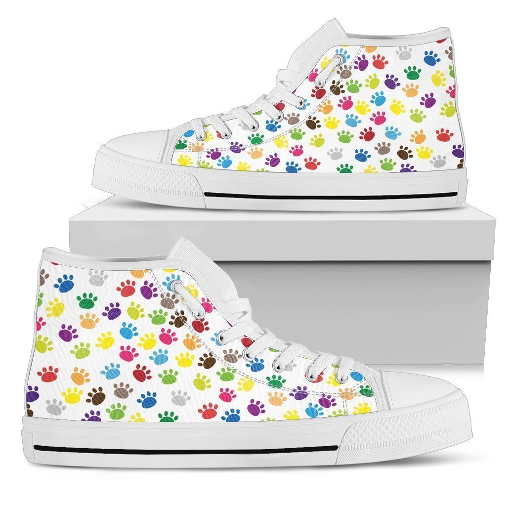 Cat paws-shoes-6teenth Outlet-Mens High Top - White - Cat paws-US5 (EU38)-Vibe Cosy™