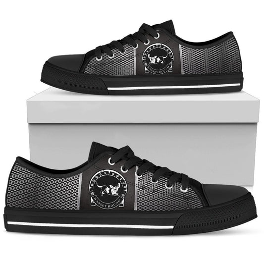 Basset Hound Women's Low Top Shoe-6teenth World™-Women's Low Top Shoe-US5.5 (EU36)-Vibe Cosy™