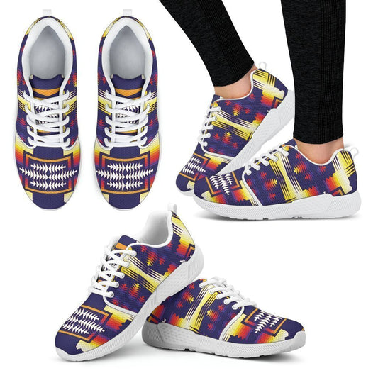 Southwest Rainbow Sage Sopo Women's Athletic Sneakers White Sole-6teenth World™-Women's Athletic Sneakers-US5 (EU35)-Vibe Cosy™