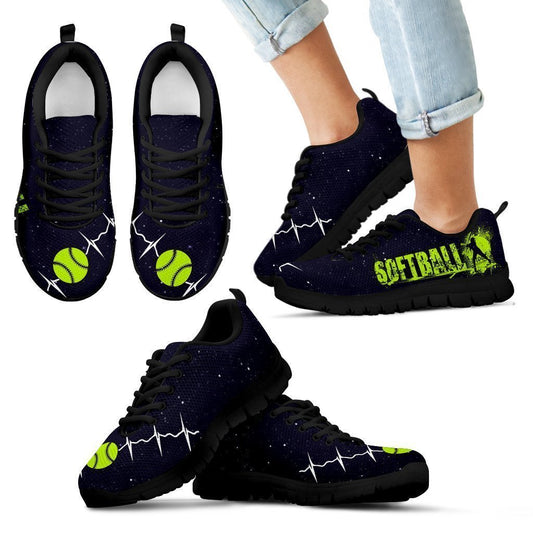 Softball Heartbeat Kid`s sneakers-6teenth World™-Kid's Sneakers-11 CHILD (EU28)-Vibe Cosy™