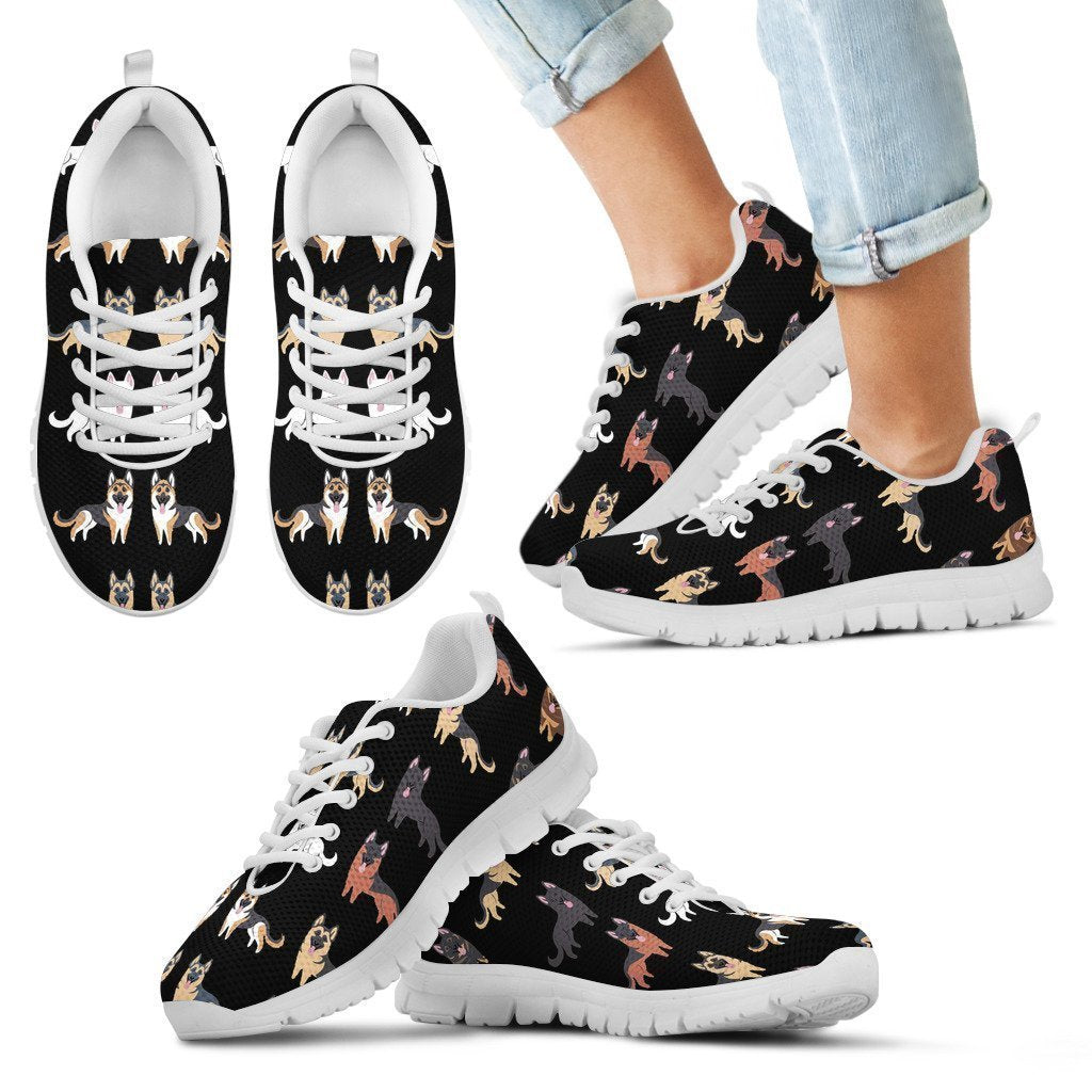 German Shepherd Kid's Sneakers-6teenth World™-Kid's Sneakers-11 CHILD (EU28)-Vibe Cosy™