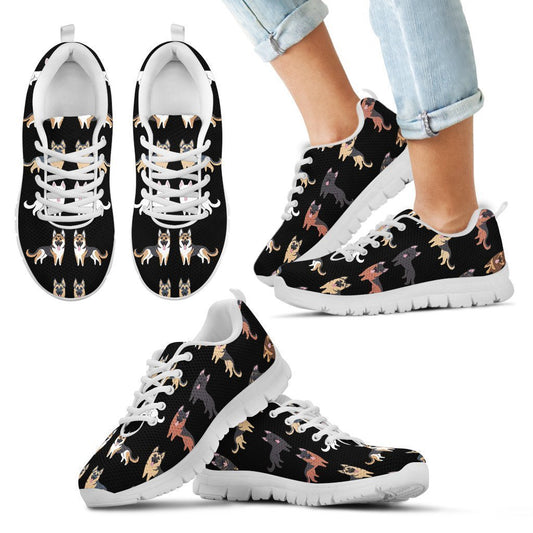 German Shepherd Kid's Sneakers-6teenth World™-Kid's Sneakers-11 CHILD (EU28)-Vibe Cosy™