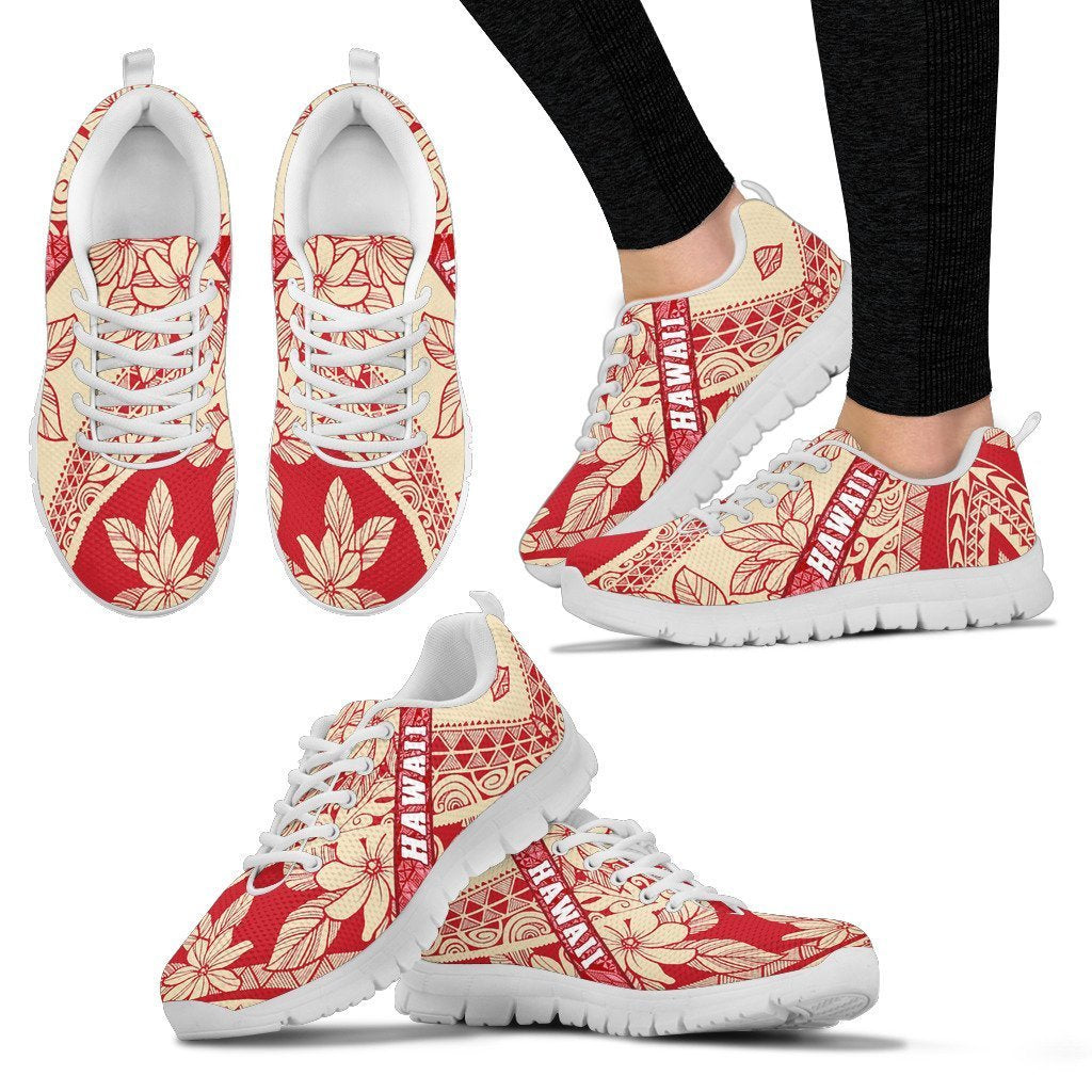 Hawaii Polynesian Sneakers 09 - AH - J9-SNEAKERS-Alohawaii-Women's Sneakers-US5 (EU35)-White-Vibe Cosy™