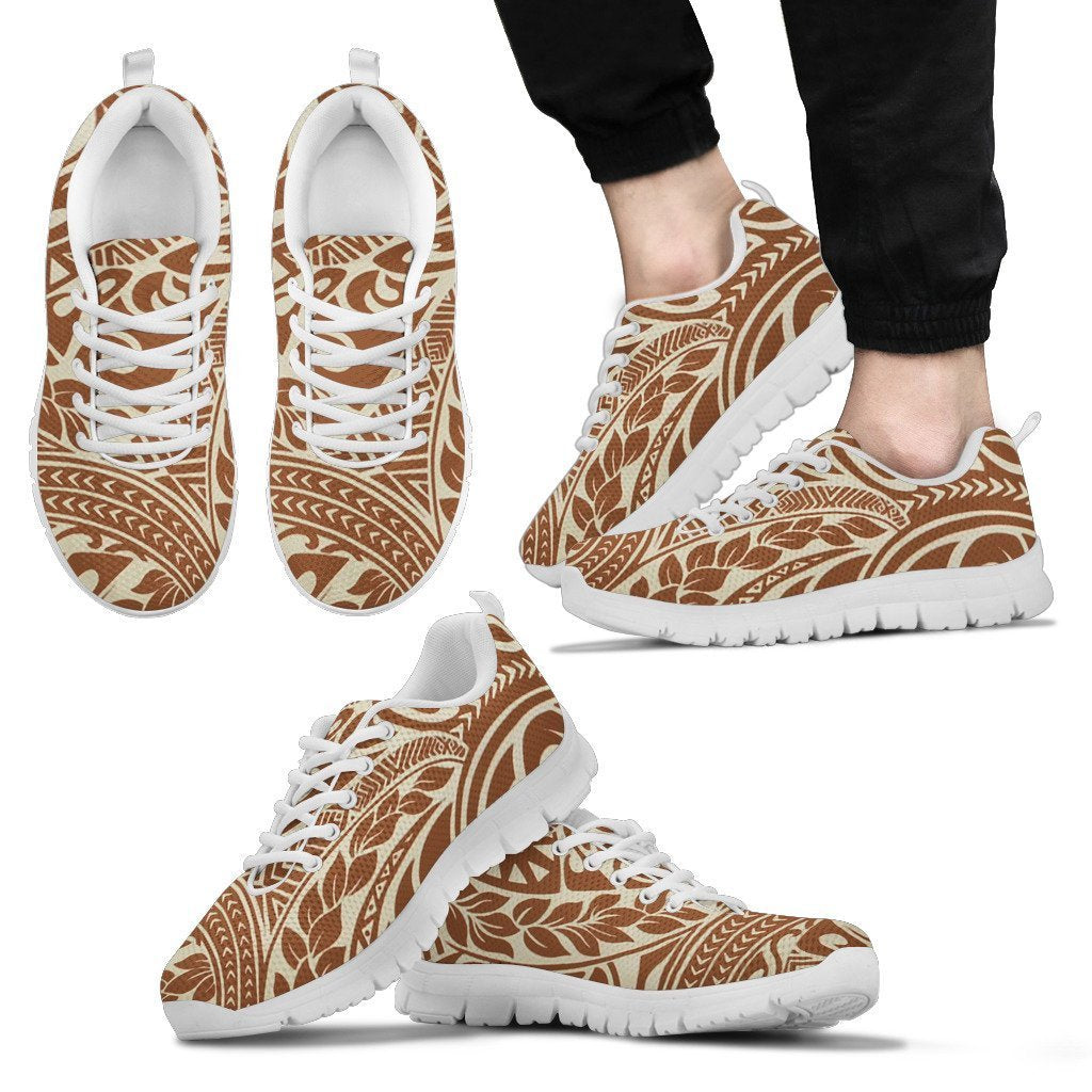 Poly Tribal Sneakers 25 - AH - J9-SNEAKERS-Alohawaii-Men's Sneakers-US5 (EU38)-White-Vibe Cosy™