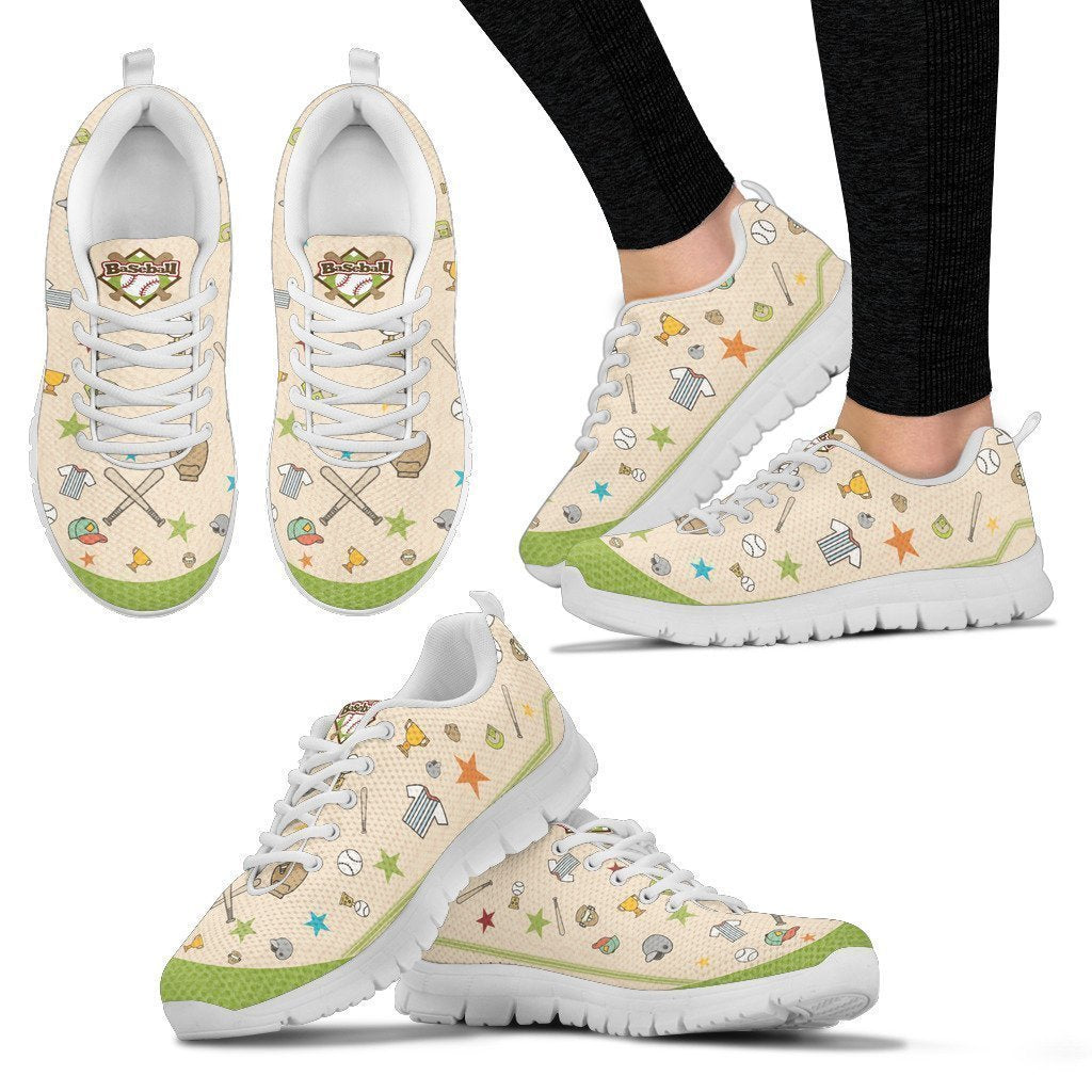 baseball Women's Sneakers-6teenth World™-Women's Sneakers-US5 (EU35)-Vibe Cosy™