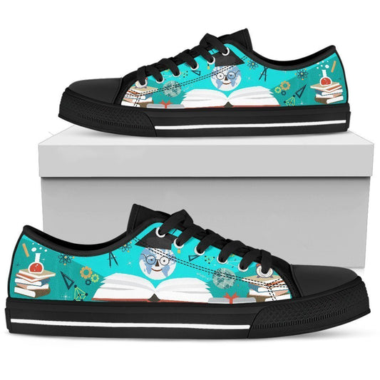 Book Women's Low Top Shoe-6teenth World™-Women's Low Top Shoe-US5.5 (EU36)-Vibe Cosy™