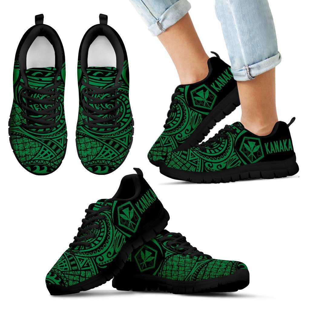 Kanaka Polynesian Sneakers 06 - J4-SNEAKERS-Alohawaii-Kid's Sneakers-11 CHILD (EU28)-Black-Vibe Cosy™