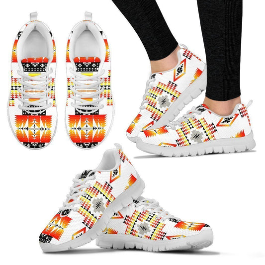 Seven Tribes White Sopo Women's Sneakers-6teenth World™-Women's Sneakers-US5 (EU35)-Vibe Cosy™