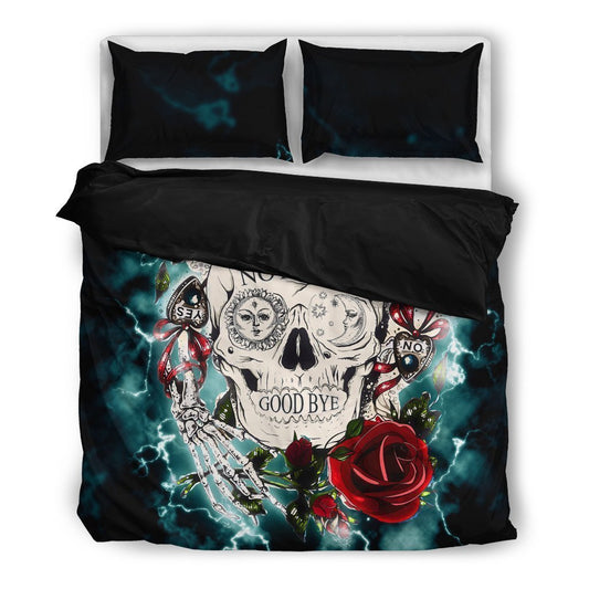Skull and Bones-6teenth World™-Bedding Set-Twin-Vibe Cosy™